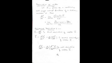 Lecture 4 BSc I Mathematics Paper III Vector Analysis and Geometry