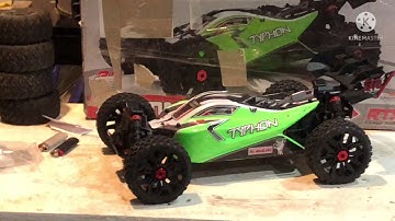 RC Madlabz Extreme Chassis brace kit for the Arrma typhon