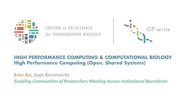 High Performance Computing and Computational Biology | Brian Bot
