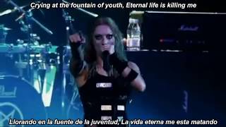 Arch Enemy The Immortal live subtitulada en español (Lyrics)
