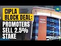 Cipla promoters sold shares for reasons including philanthropy