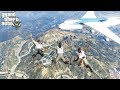 What Happens if You Jump from the Highest Point in GTA 5? (Franklin vs Michael vs Trevor)