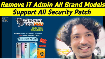 Remove IT Admin All Brand Models All Security | Samsung FRP Remove | Big Update Cheetah Tool 💥💥💥