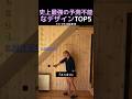 史上最強の予測不能なデザインTOP5