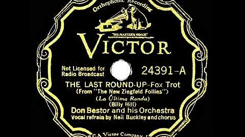 1933 HITS ARCHIVE: The Last Round-Up - Don Bestor ...