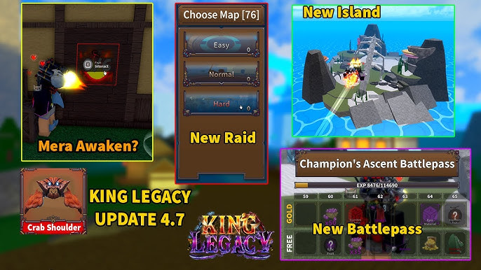NEW UPDATE 4.7.1] ALL WORKING CODES IN KING LEGACY 2023!