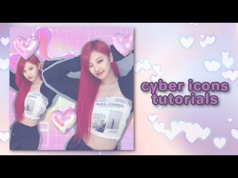 Cyber Icon tutorials | w/ ibis paint x