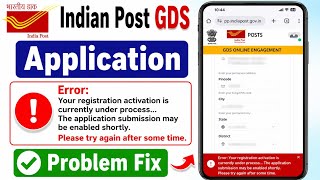 GDS Application: "Your registration activation is currently under process" error resolved screenshot 2