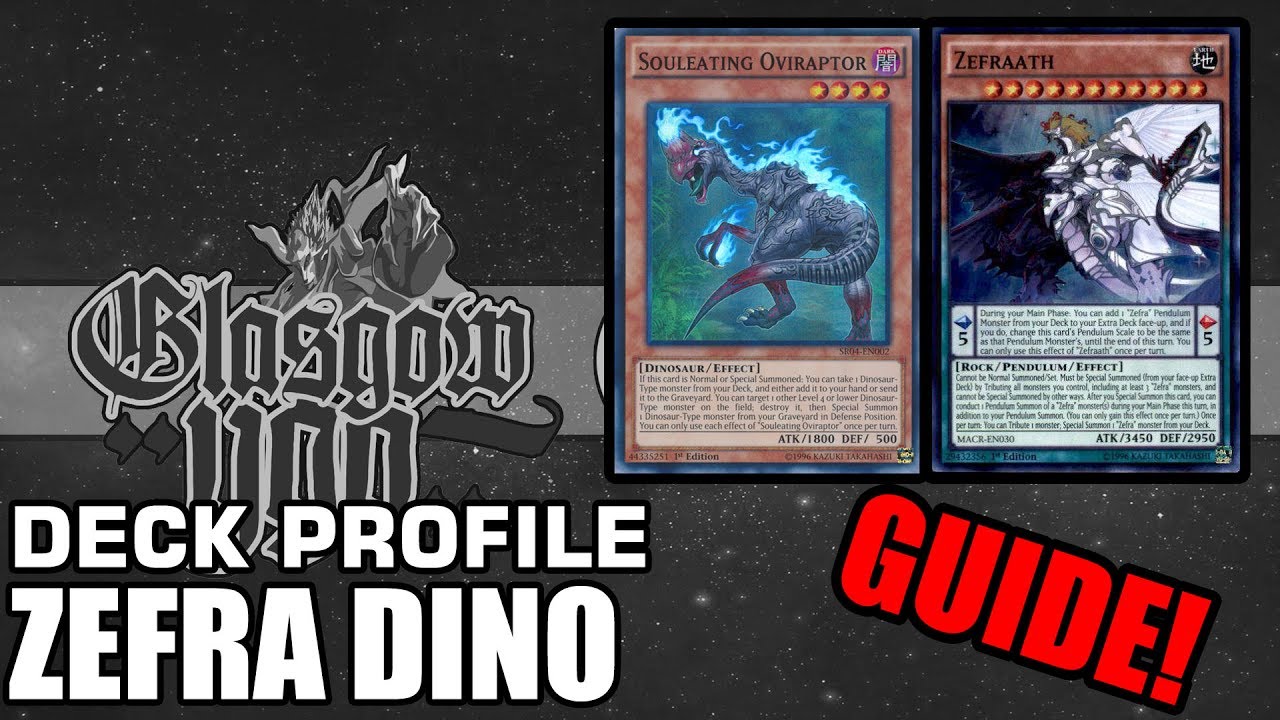 1st Place Zefra Dino Deck in Depth Guide and Combo!