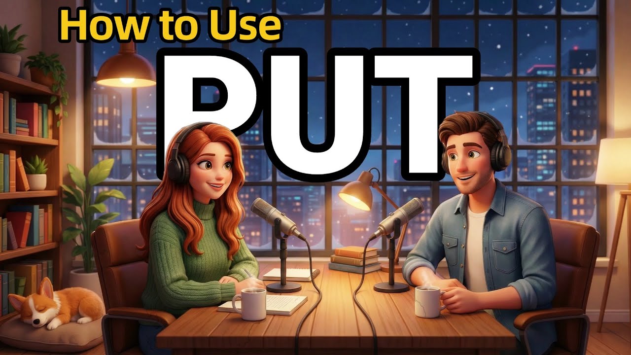 How to Use "PUT" in Everyday English | Daily Conversation Practic | English Podcast