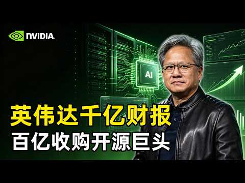 英伟达129亿收购Hugging Face | 黄仁勋 | NVIDIA财报 | Vera Rubin | Blackwell Ultra | AI芯片 | 开源模型