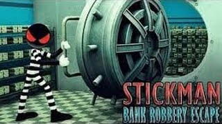 Stickman Bank Robbery escape screenshot 4