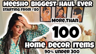 Meesho 100 Home Decor Items😱 | घर को सजाएं Budget मे |100+ HOME DECOR ITEMS | Chepest  $ Affordable