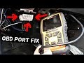 OBD PORT NOT WORKING  FIX