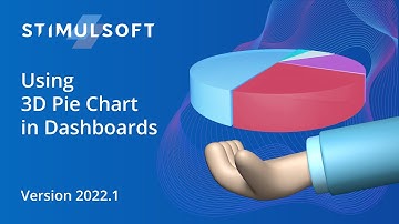 3D Pie Chart in Dashboards. Stimulsoft Reporting Tool (version 2022.1)