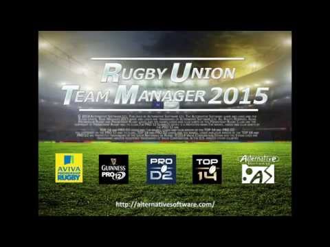 Rugby Union Team Manager 2015 gameplay trailer - HD
