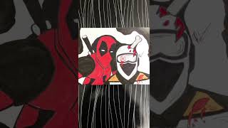Deadpool drawing ☠️🔥 #art