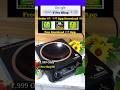 Induction Cooktop 🔥 Fast Cooking Gadget Review | f Pro Shop ⚡ Kitchen Upgrade #shorts