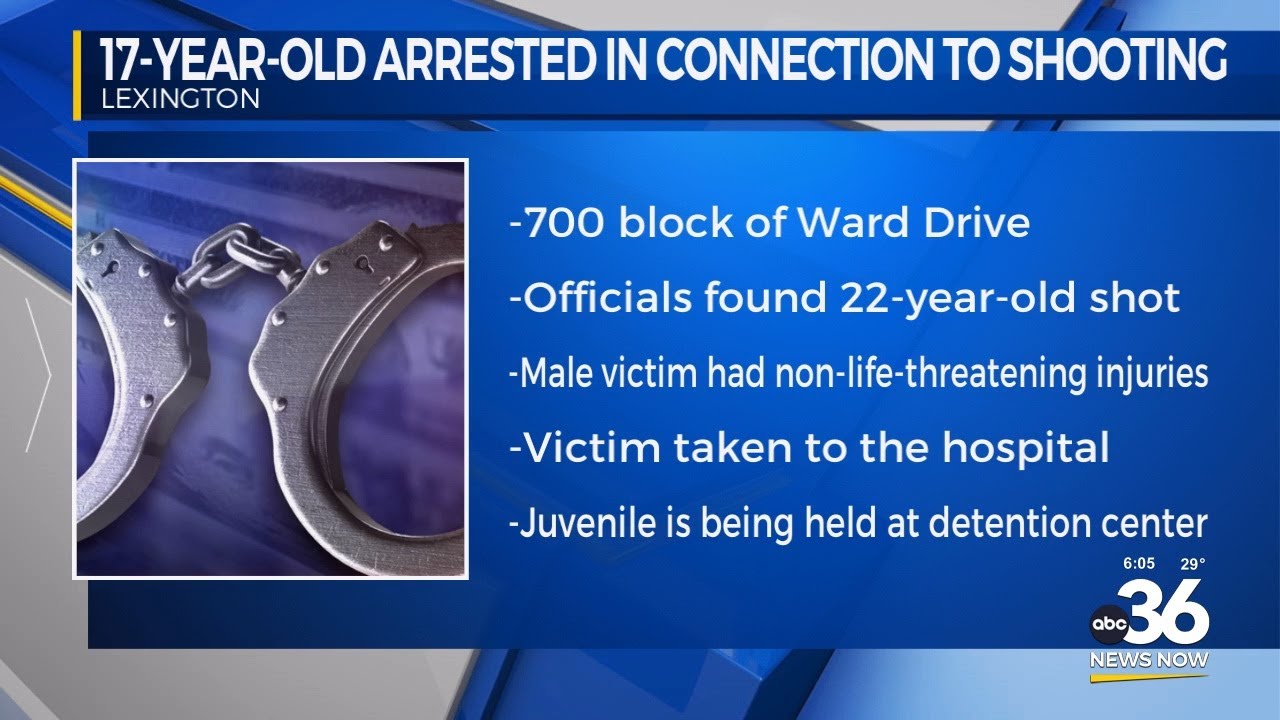 17-year-old arrested in connection to shooting - YouTube