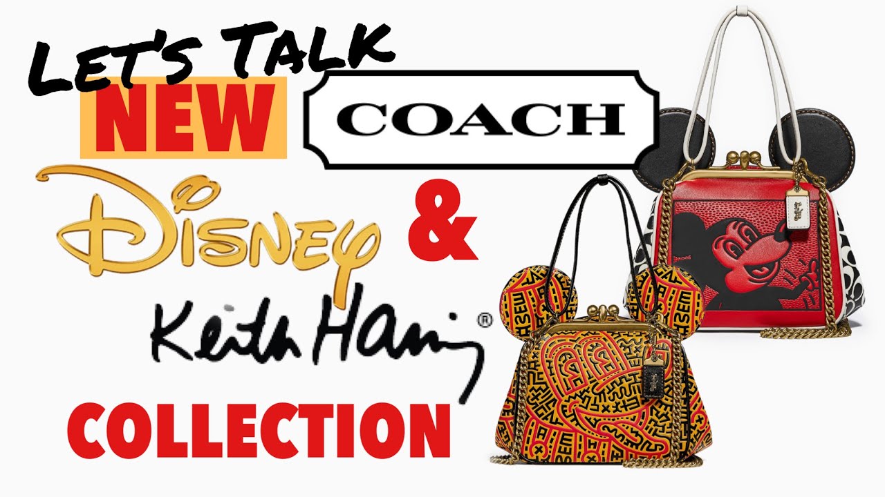 New Coach Disney Mickey Mouse X Keith Haring Collection | LET'S TALK COACH  - YouTube