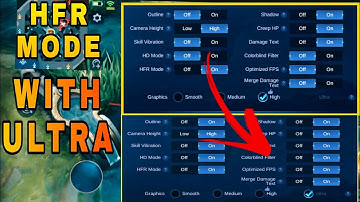 HOW TO ACTIVATE HD GRAPHICS AND HFR IN MOBILE LEGEND 2021 | Bastard no text | GLOO Patch | MLBB