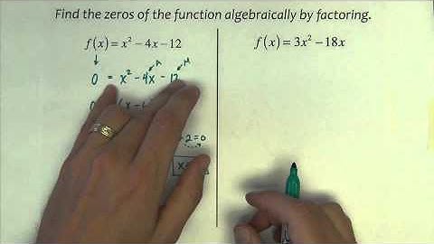 Algebra 2 - Section 5.3 - Part 2