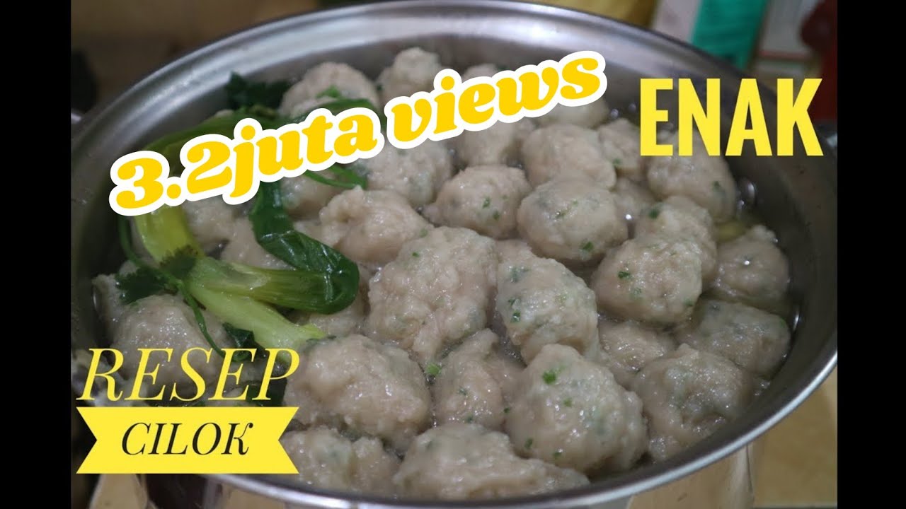 resep cilok  cara membuat cilok  yang enak dan mudah 