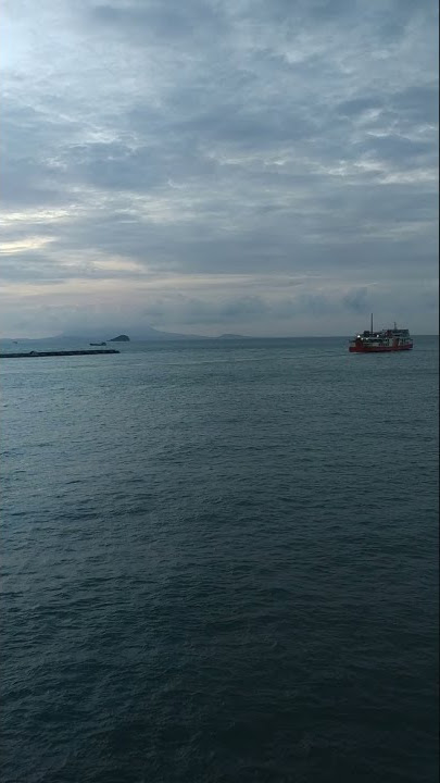SUNSET DI PENYEBRANGAN KAPAL MERAK BAKAUHENI #SHORTS