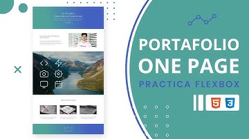 ¡Crea Tu Portafolio One Page con HTML y CSS Desde Cero!