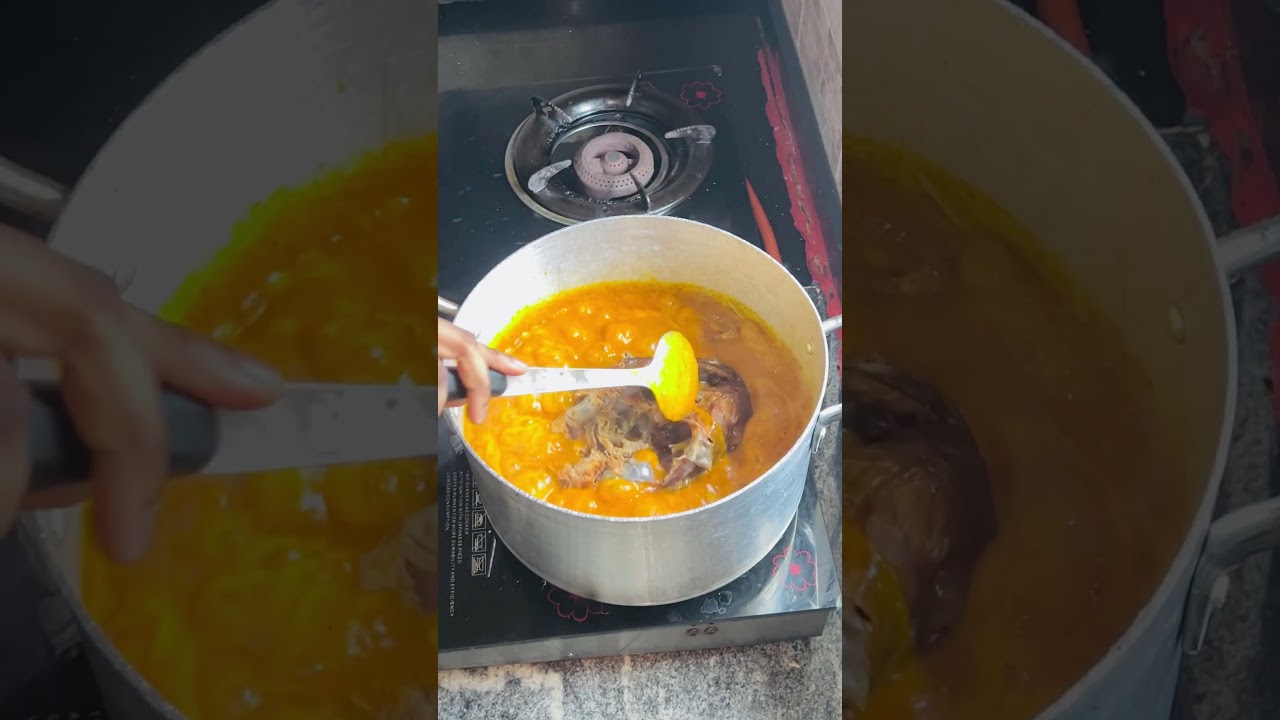First time cooking for my husband 🙈I am shy #cookwithme #ogbonosoup #voiceover #goviral