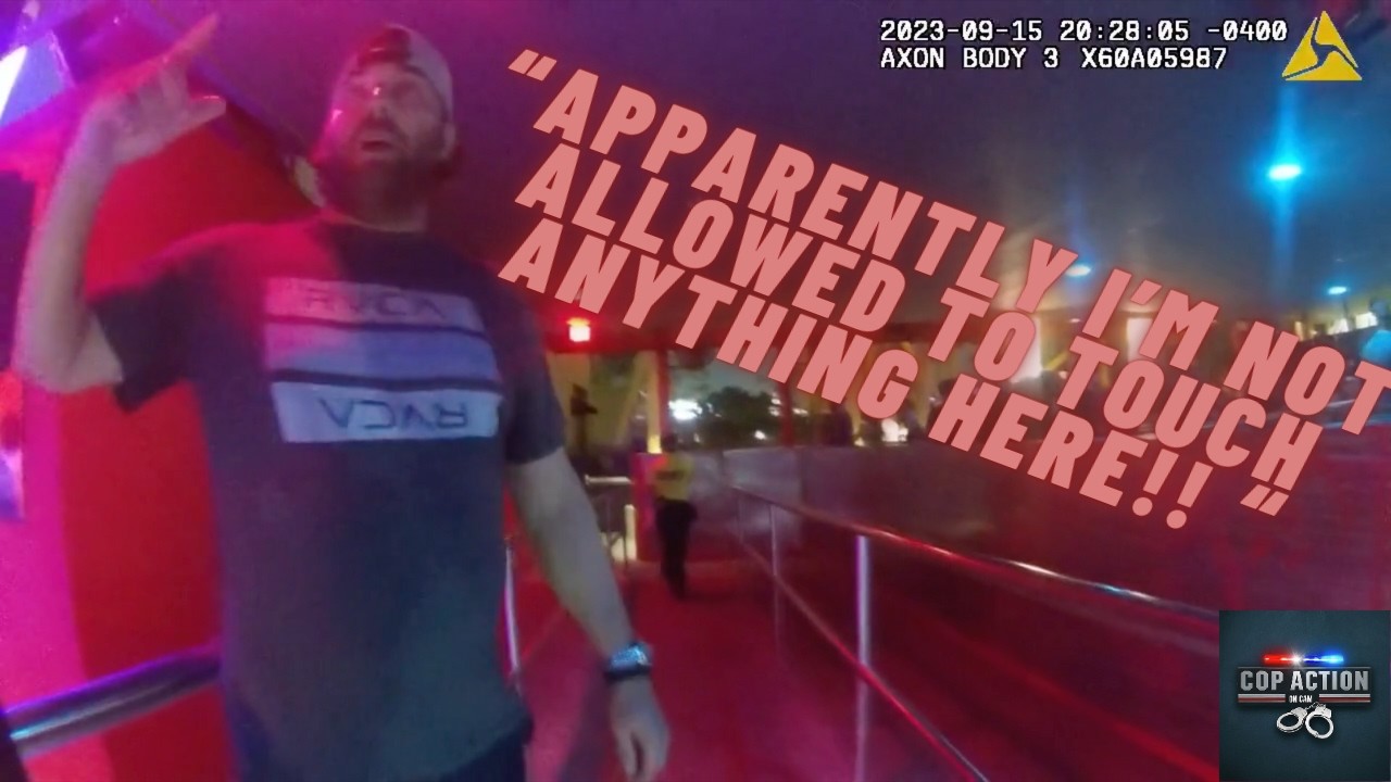 Intoxicated tourist ARRESTED after SHOVING Universal Studios employees in Orlando Florida!