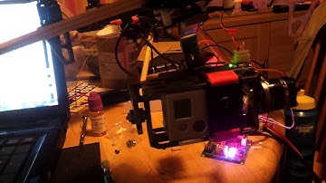 Rc timer gimbal with AlexMos board 1st go