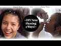 DIY Nose Piercing TWO Different Ways!