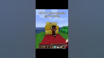 POV: Trans Atlantic Slave Trade