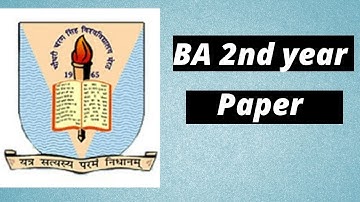 B.A. 2nd Year Hindi Paper -3 l #Shorts