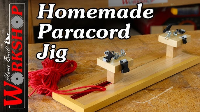 Learn how to build a Compact Paracord Tying Jig. This tutorial