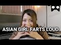 Asian Girl Farts Loud