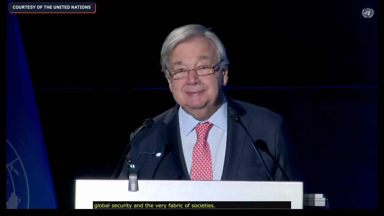 LIVESTREAM: Opening session of the global dialogue on AI governance