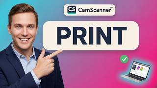 How to PRINT from Camscanner (Step by Step) 2026 screenshot 2
