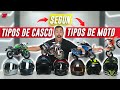 Tipos de moto qu tipo de casco debo llevar 