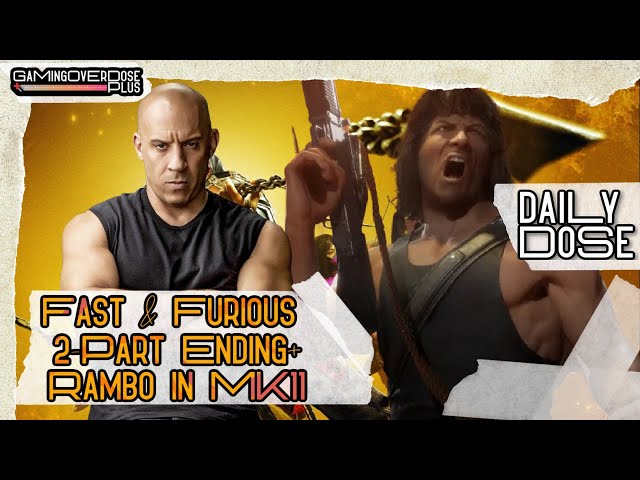 Fast 9 10 11 and Rambo in MK11