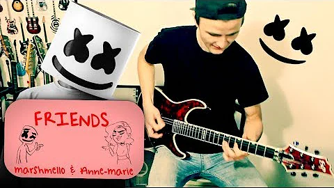 FRIENDS - Marshmello and Anne-Marie Cover  | Rock Guitar Cover