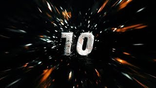 Epic Shatter Countdown (After Effects template)