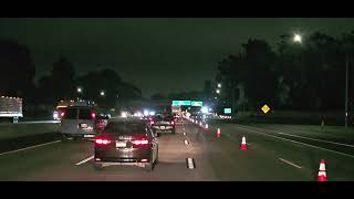 7/24/25 completed closure. Closed lanes 3-5 on sb805 from Balboa to Mesa College.