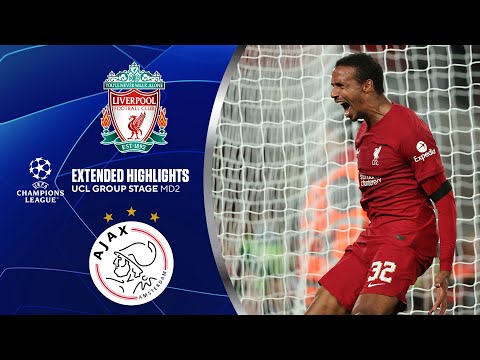 Liverpool vs. Ajax: Extended Highlights | UCL Group Stage MD 2 | CBS Sports Golazo