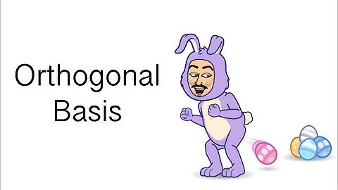 Orthogonal Basis - Coffee and Linear Algebra with Dr. Weselcouch