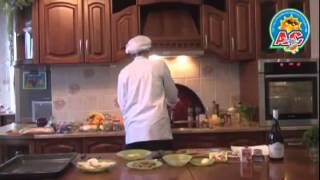 05. Морской гребешок с шампиньонами 05. Морской гребешок с шампиньонами