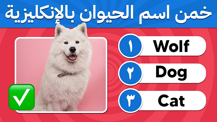هل تستطيع معرفة أسماء الحيوانات باللغة الانجليزية | تحدي لغة انجليزية