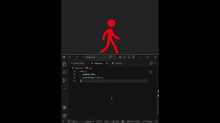 How to create Walk Loop by using HTML,CSS and JAVASCRIPT in VS code.