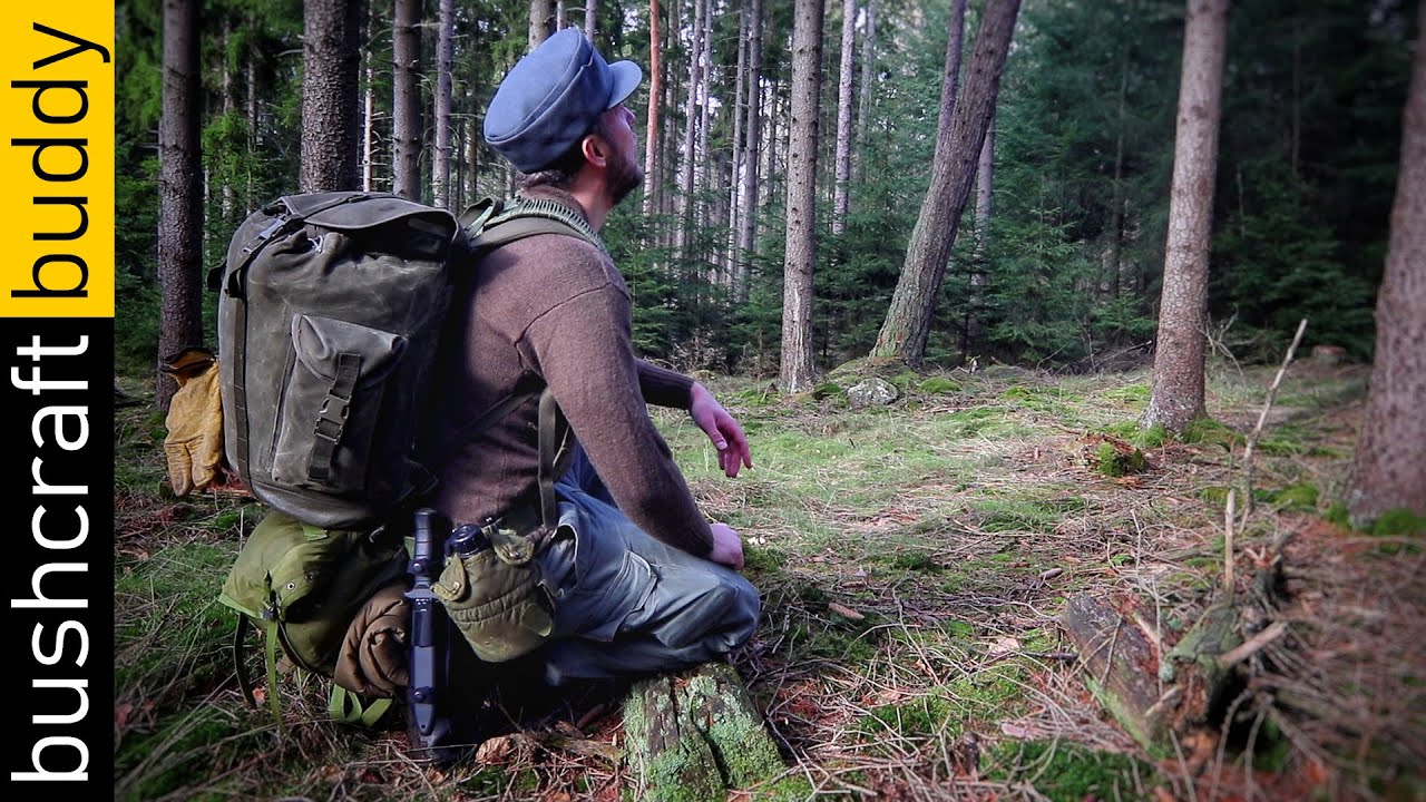 -5°C Overnighter | Eickhorn KM3000 | Polish Lavvu Heated Ridgeline-Setup | Cordage Storage Hack